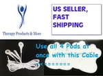 Omron HV-F123/HV-F124/HV-F125/HV-F126 Compatible Cable/wire W/14 Electrode Pads. Fixed Price $18.97.