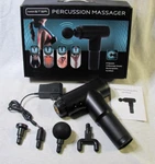 Master 6 Speed Handheld Massager Gun Percussion Deep Tissue Pain Relief. Fixed Price $12.99.