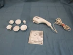 Conair Model HM11R Touch Tone Massager White 2 Speeds 6 Attachments B. Fixed Price $17.99.