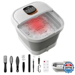 Ackleap Collapsible Foot Spa With Heat, Foldable Bath Massager Tempera. Fixed Price $59.57.