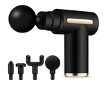 Gun Percussion Massager Deep Tissue Muscle Vibrating Relaxing + 4 Heads. Fixed Price $13.99.