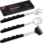 3 Pack Back Metal Portable Telescoping Scratchers With Rubber Han. Fixed Price $7.72.