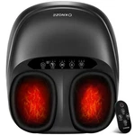 Knqze Shiatsu Foot Massager With Heat, Up To Us Men Size 13, Black. Fixed Price $204.90.