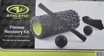 Athletic Works Full Body 5-PIECE Fitness Recovery Kit, Includes Carry Bag Black. Fixed Price $30.00.