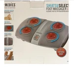 Homedics Shiatsu Air Foot Massager Heat Deep Kneading Rotating Heads. Fixed Price $31.50.