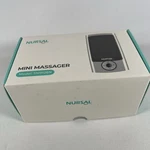 Nursal Tens Unit Massager Model SM9126N Rechargeable Pain Relief Device. Fixed Price $15.00.