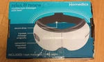 Homedics Heated Eye Massager Relax Renew White Cordless Bluetooth SPE-110H-2. Fixed Price $19.00.