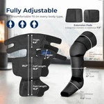 Serenelife Air Compression Knee Massager 4 Modes 2 Heat SLLGMSGR76-BLK. Fixed Price $79.47.