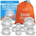 Edge Silicone Cupping Set, Kit For Massage Therapy, Long Lasting Cups.... Fixed Price $46.79.