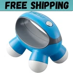 Homedics, Quatro Mini Hand-held Massager With Grip, Battery Operated.. Fixed Price $7.70.