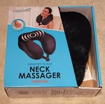 Health Touch Memory Foam Neck Massager Vibration. Fixed Price $19.99.