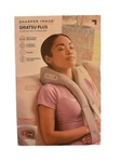 Sharper Image Realtouch Cordless Neck + Shoulder Shiatsu Massager, Heated, Gray. Fixed Price $74.00.
