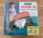 Vintage Pollenex Sveda Iii Swedish Style Massager Model S-185 With Original Box. Fixed Price $13.99.