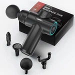 Leercon Mini Massage Gun,portable Deep A1-BLACK Includes 4 Heads. Fixed Price $32.70.