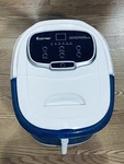 Costway Foot Spa Pro Electric Bath Massager, Red Light, Shower, 500W. Fixed Price $50.00.