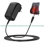 12V Adapter For Pryfey BKYB-01 BKYB01 Back Massager With Heat 4D Kneading. Fixed Price $24.98.