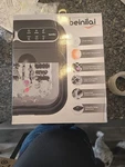Collapsible Foot Spa Bath Massager With Heat And Remote Timer. Fixed Price $35.00.