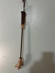 Rivers Edge 521 Deluxe Deer Antler Back Scratcher 20" Steel Shaft Leather Strap. Fixed Price $25.00.
