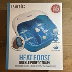 Homedics Heat Boost Bubble Pro Footbath FB-400H-2. Fixed Price $43.00.