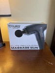 New Aduro Sport Elite Recovery Massage Gun With 4 Interchangeable Heads - Black. Fixed Price $24.99.
