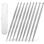 Facial Reflexology Massage Tool Stainless Steel Acupuncture Pen Ear Acupressu.... Fixed Price $10.14.