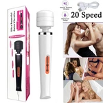 Waterproof Full-body Wireless Massage Wand With 10 Vibrations Magic Touch!. Fixed Price $16.29.