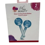 Plum Beauty Glass Cooling Facial Globes Tool Set 2 Ct - Reduce Under Eye Circles. Fixed Price $8.99.