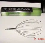 Innovage - Zen Head Massager Relaxing Stress Relief Stainless Steel New. Fixed Price $10.36.