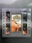 Hot Cold Massage Therapy Kit With Basalt River Stones And 64-PAGE Book. Fixed Price $21.95.