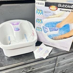 Homedics Bubble Bliss Massage Euphoria For Feet Spa W/ Heat-in Box 3 Settings. Fixed Price $21.99.