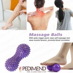 Pedimend Peanut Shape Yoga Massage Balls Spiky Therapy Roller Reflexology. Fixed Price $16.07.