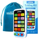 Kcnvlck Aac Device For Autism - Non Verbal Communication Tools Blue White. Fixed Price $28.39.