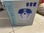 Equate Toe Touch Control Bubble Massage Foot Bath. Fixed Price $29.95.