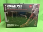 Fitrx Recover Max Air Compression Leg & Foot Massager W/heat Therapy New (desk). Fixed Price $55.00.