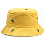 Bucket Hat Double Side Cap Men/women Cute Cactus Embroidered Black Yellow. Fixed Price $6.30.