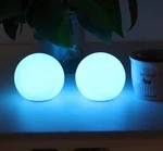 Floating Pool Lights - Rechargeable Led Orb Lamp, 16 Colors, Remote Control. Fixed Price $26.30.