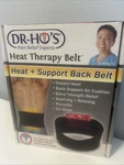 Dr-ho's Heat Therapy Back Belt Black & Support. Fixed Price $49.99.