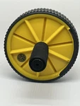 Golds Gym Dual Wheel Ab Roller For Core Back Strength Exercise Fitness. Fixed Price $8.99.