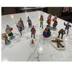 Lemax Lot Of 11 Loose Christmas Village People Figurines Unboxed Bargain. Fixed Price $20.00.