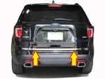 Chrome Rear Deck Trim 1PC Qaa Stainless Trunk Accent Ford Explorer 2016-2019. Fixed Price $95.49.
