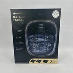 New Homedics Bubble Bliss Foot Spa FB-50-BK-2. Fixed Price $23.99.