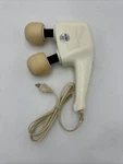 Hitachi HVT-350 Massager Dual Twin Heads Electric 2 Speed Vibrator Tested Works. Fixed Price $79.00.