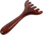 Wooden Foot Massage Rake With Long Handle Portable Reflexology Tool. Fixed Price $11.99.