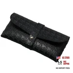 Portable Leather Glasses Case Anti-pressure Bag Coin Black (bird View). Fixed Price $16.84.