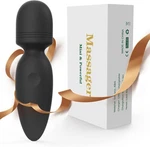 Mini Massager,small Cordless Handheld With 10 Quiet Vibration Modes. Fixed Price $16.99.