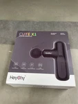 Heychy Super Mini Gun Deep Tissue, Handheld Muscle Massager With 4 Heads. Fixed Price $38.39.