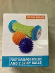 Pasnity Foot Roller Spiky Ball Pain Relief Relieve Plantar. Fixed Price $8.00.