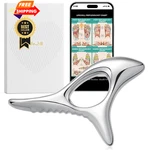 Lifechill Trigger Point Massage Tool For Deep Tissue, Muscle Scraper Silver. Fixed Price $28.49.