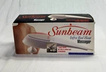 Sunbeam Dual Action Infra-red Heat Massager 2 Speed W Attachments & Box 1856-1. Fixed Price $34.99.