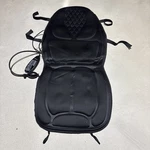 Comrelax Back Massager With Heat 8 Motors, Chair Pad, Seat Black. Fixed Price $14.00.